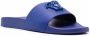 Versace La Medusa slippers met open neus Blauw - Thumbnail 2