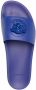 Versace La Medusa slippers met open neus Blauw - Thumbnail 4