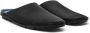 Versace Leren slippers met logo-reliëf Zwart - Thumbnail 2
