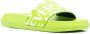 Versace Slippers met logoprint Groen - Thumbnail 2
