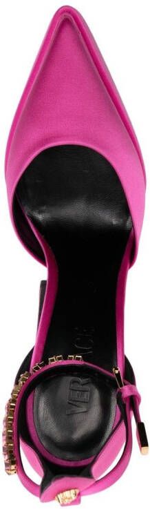 Versace Mary Jane sandalen met plateauzool Roze