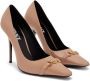 Versace Medusa 1995 115mm leren pumps Bruin - Thumbnail 2