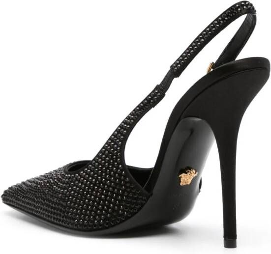 Versace Medusa '95 slingback pumps Zwart