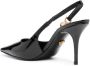 Versace Medusa '95 gelakte pumps Zwart - Thumbnail 3