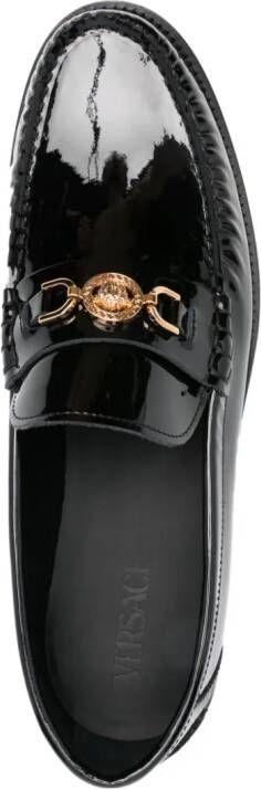 Versace Medusa '95 leren loafers Zwart