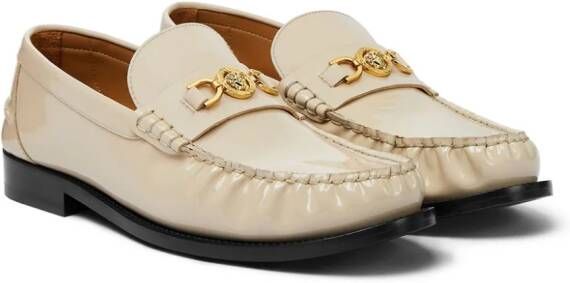 Versace Medusa '95 leren loafers Beige