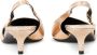 Versace Medusa '95 leren slingback pumps Goud - Thumbnail 3