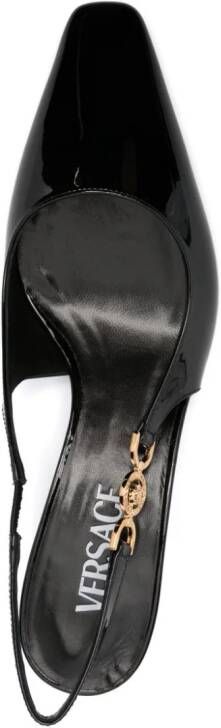 Versace Medusa '95 slingback pumps Zwart