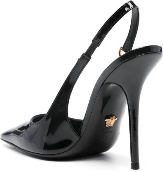 Versace Medusa '95 slingback pumps Zwart