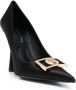 Versace Medusa Biggie pumps verfraaid met kristallen Zwart - Thumbnail 2