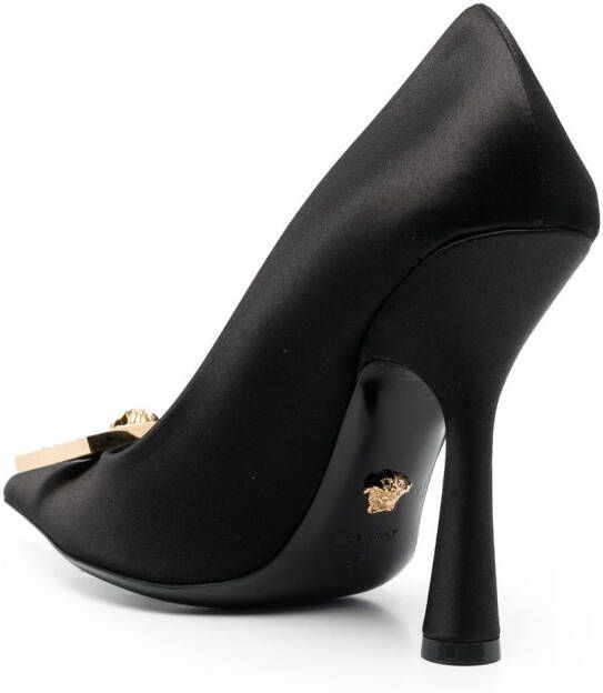 Versace Medusa Biggie pumps verfraaid met kristallen Zwart