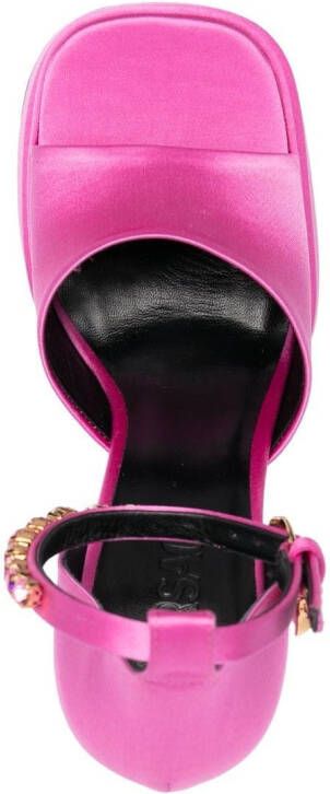 Versace Medusa Head sandalen met plateauzool Roze