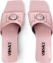 Versace 60mm lakleren klompen met Medusa-gesp Roze - Thumbnail 4