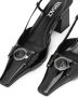 Versace Medusa Head pumps van lakleer Zwart - Thumbnail 4