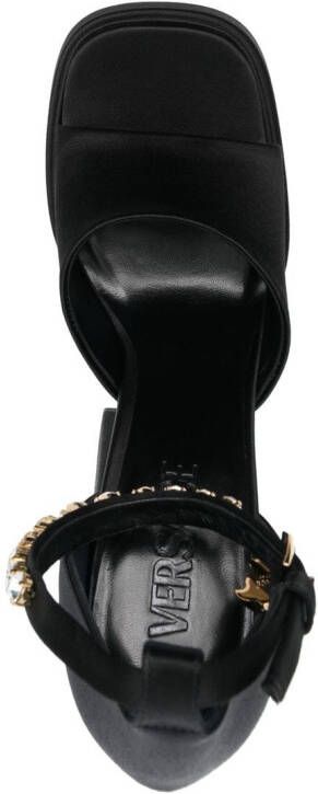 Versace Medusa Head sandalen met plateauzool Zwart