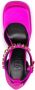 Versace Medusa Head sandalen met plateauzool Roze - Thumbnail 4