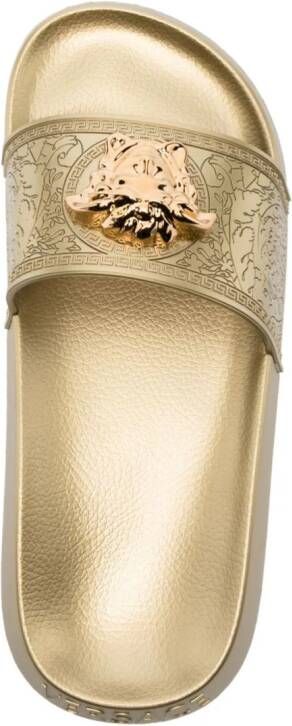 Versace Medusa Head slippers Goud