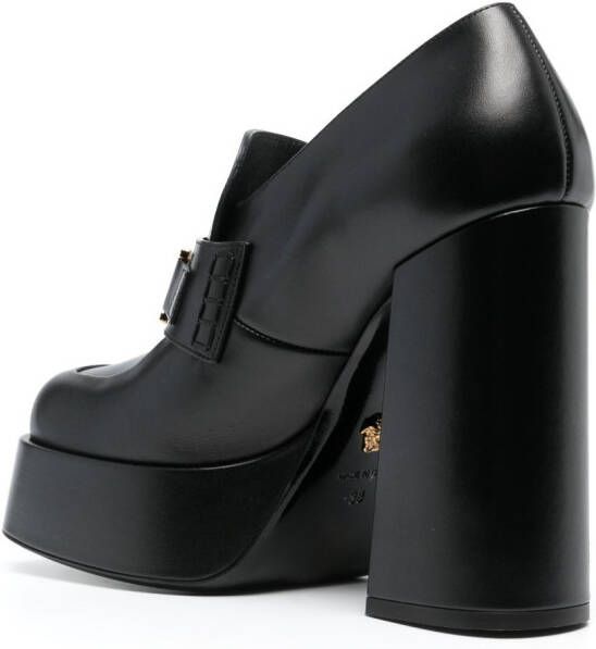 Versace Aevitas 120mm pumps met plateauzool Zwart