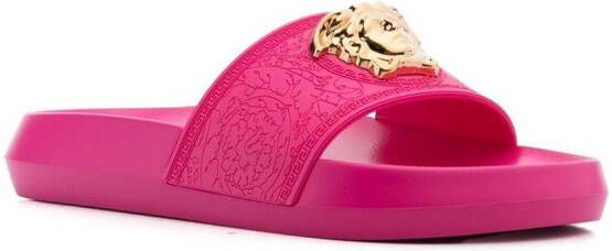 Versace Palazzo Medusa slippers Roze