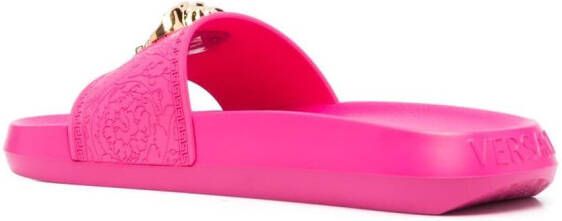 Versace Palazzo Medusa slippers Roze