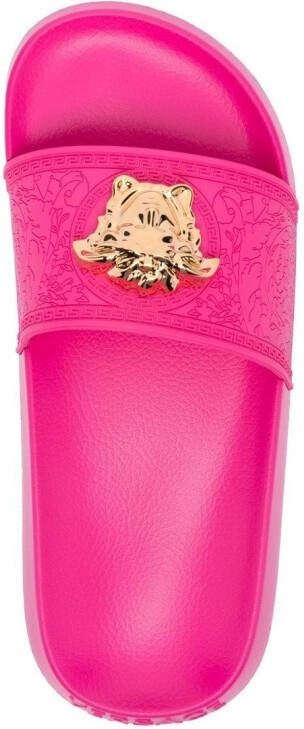 Versace Palazzo Medusa slippers Roze