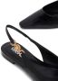 Versace Slingback ballerina's met Medusa-plakkaat Zwart - Thumbnail 4