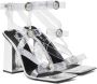 Versace Medusa sandalen met strikdetail Zilver - Thumbnail 2