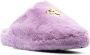 Versace Medusa slippers van imitatiebont Paars - Thumbnail 2