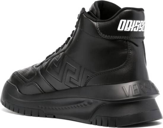 Versace Odissea high-top sneakers Zwart