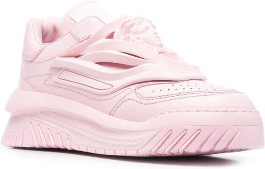 Versace Odissea sneakers met chunky zool Roze