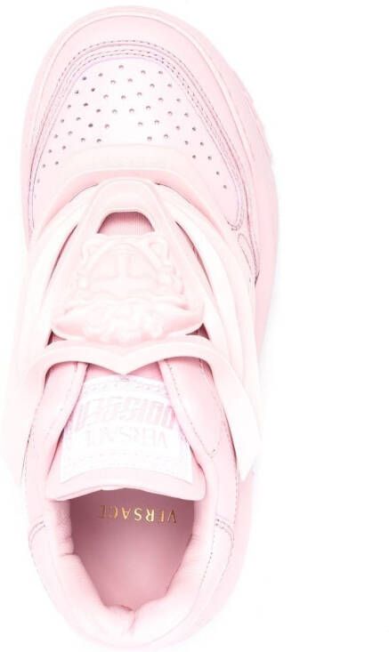 Versace Odissea sneakers met chunky zool Roze