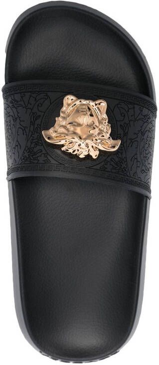 Versace Palazzo Medusa slippers Zwart