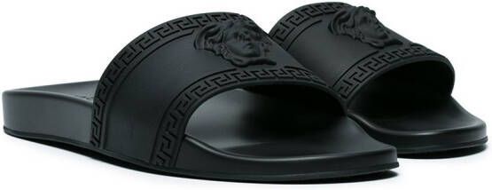 Versace Palazzo Medusa pool slides Zwart