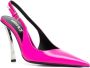 Versace Pin Point slingback pumps Roze - Thumbnail 2