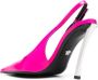 Versace Pin Point slingback pumps Roze - Thumbnail 3