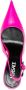 Versace Pin Point slingback pumps Roze - Thumbnail 4