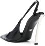 Versace Pin Point slingback pumps Zwart - Thumbnail 3