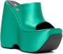 Versace Pumps met sleehak Groen - Thumbnail 2