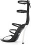 Versace Pin-Point sandalen Zwart - Thumbnail 3