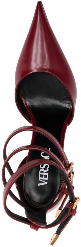 Versace Sandalen met puntige neus Rood