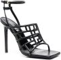 Versace Sandalen met uitgesneden detail Zwart - Thumbnail 2