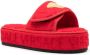 Versace Slippers met logoprint Rood - Thumbnail 2