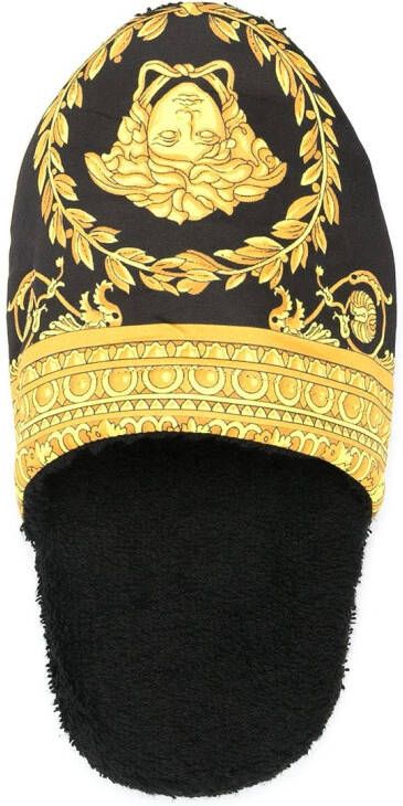 Versace I Love Baroque slippers Zwart