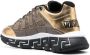 Versace Trigreca sneakers met barokprint Bruin - Thumbnail 3