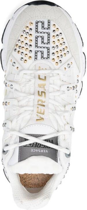 Versace Trigreca chunky sneakers Wit