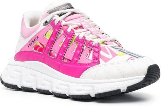 Versace Trigreca low-top sneakers Wit