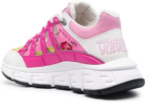 Versace Trigreca low-top sneakers Wit