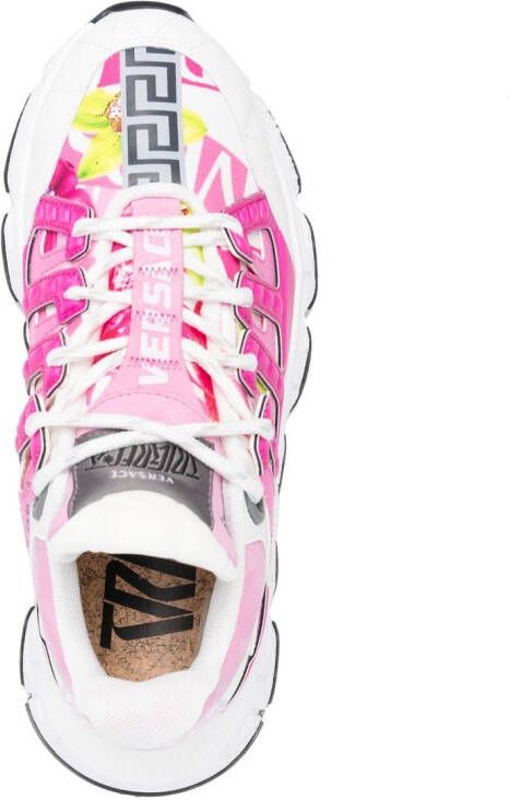 Versace Trigreca low-top sneakers Wit