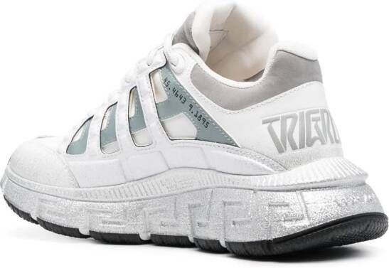 Versace Trigreca low-top sneakers Wit