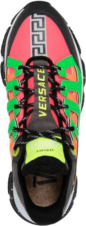 Versace Trigreca sneakers met vlakken Grijs